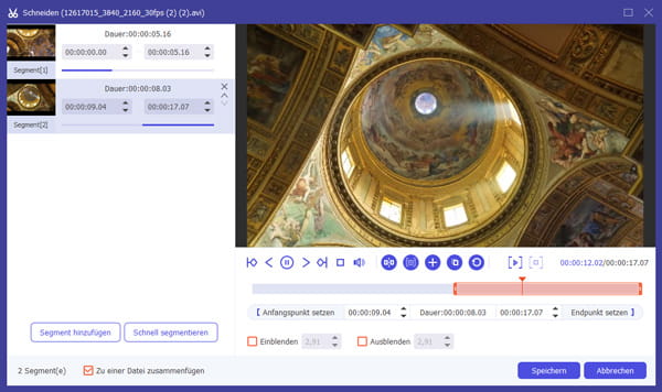 Video für Instagram schneiden