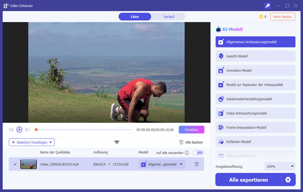 Videoqualität verbessern