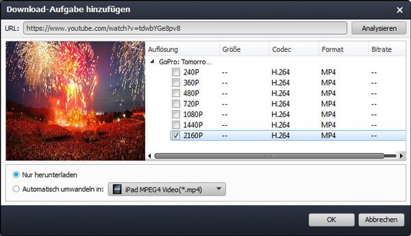 Online Video downloaden