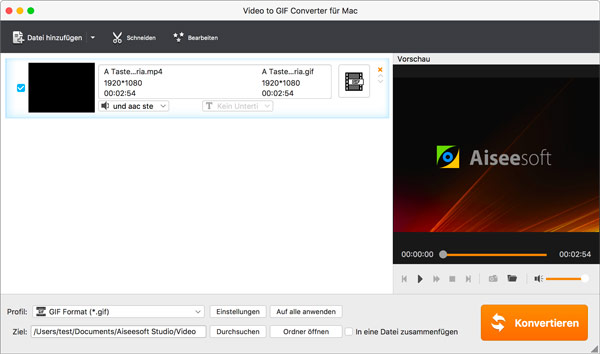 Video in GIF umwandeln