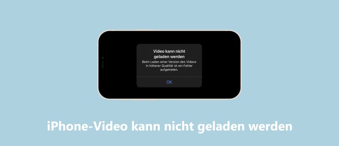iPhone-Video kann nicht geladen werden