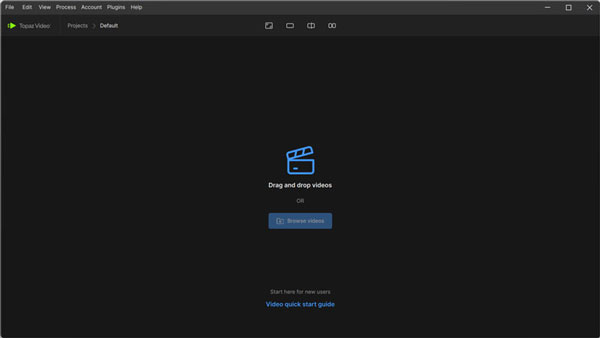 Mediadateien in Topaz Video importieren