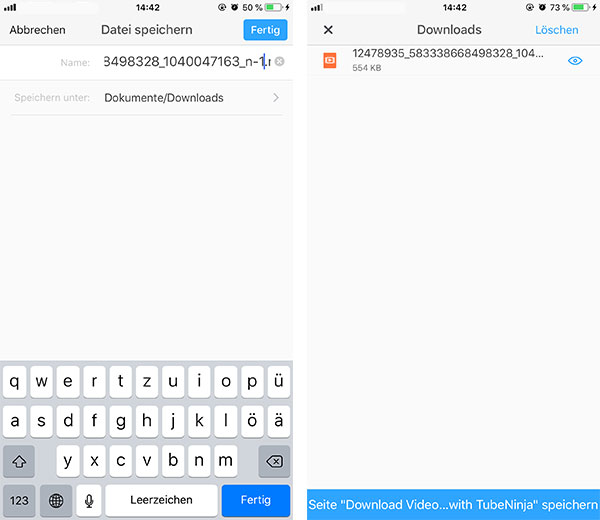 Tumblr Video auf iPhone downloaden