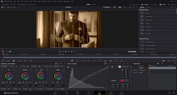 Video mit DaVinci Resolve einfärben