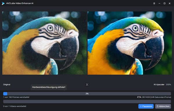 Videoauflösung mit AVC Labs erhöhen