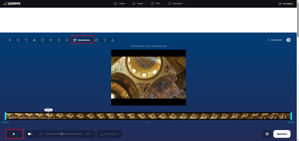 Video mit Online Video Cuttor entwackeln